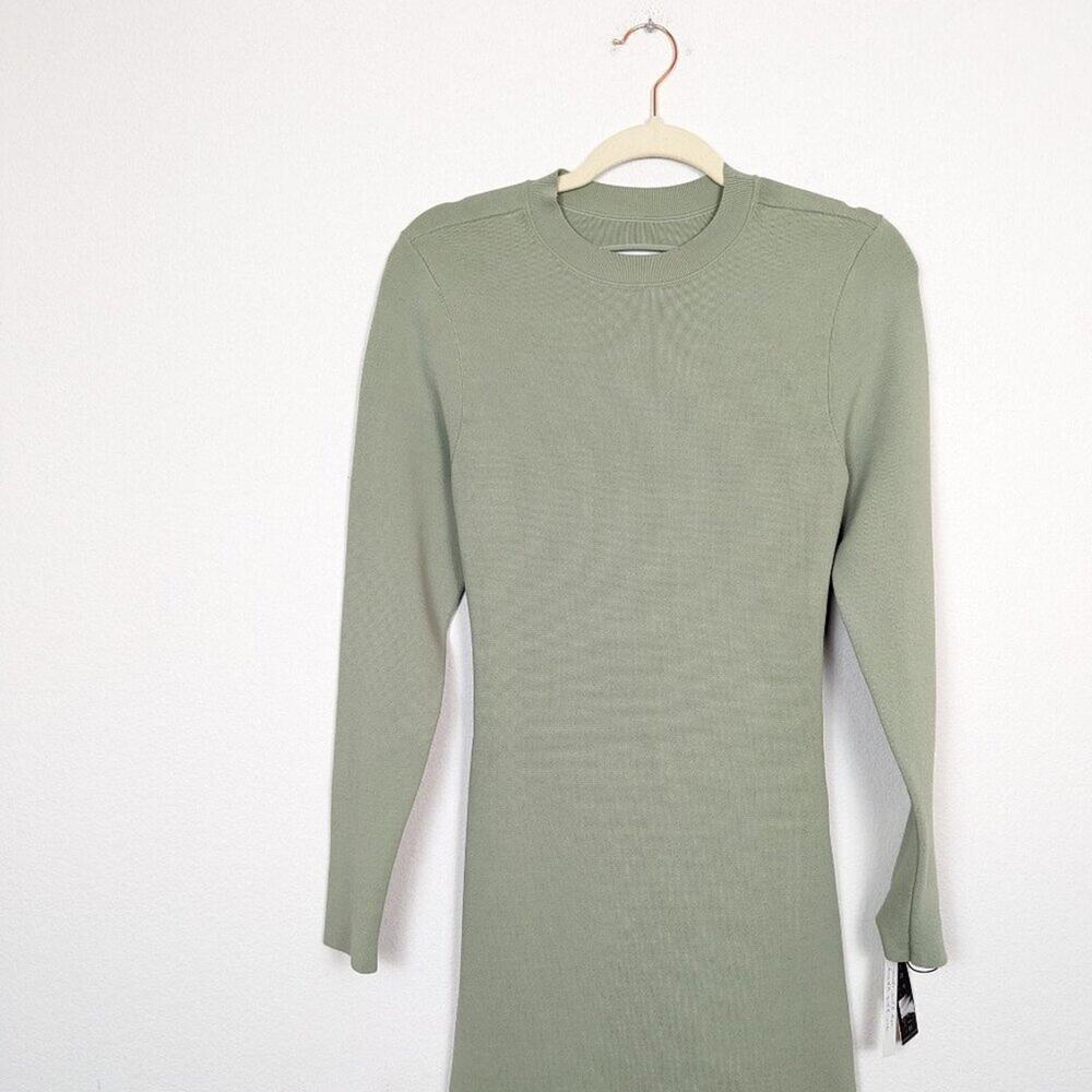 NWT Alice + Olivia Sage Two Way Estelle Twist-Back Mini Dress - Picture 3 of 10